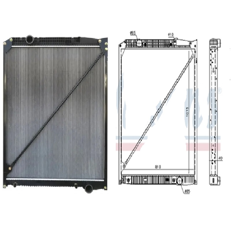 Radiador Agua Mb C/lateral Ld3
