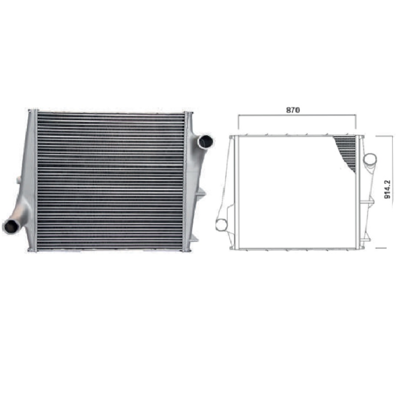 Intercooler Volvo Ld3