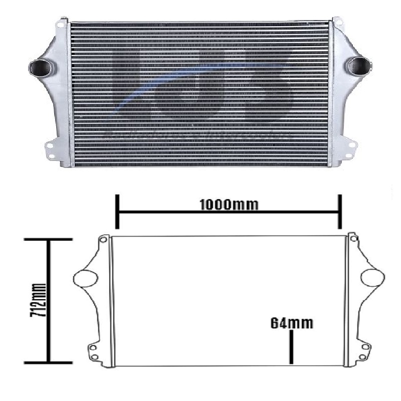 Intercooler Scania Ld3