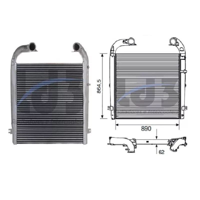Intercooler Scania***