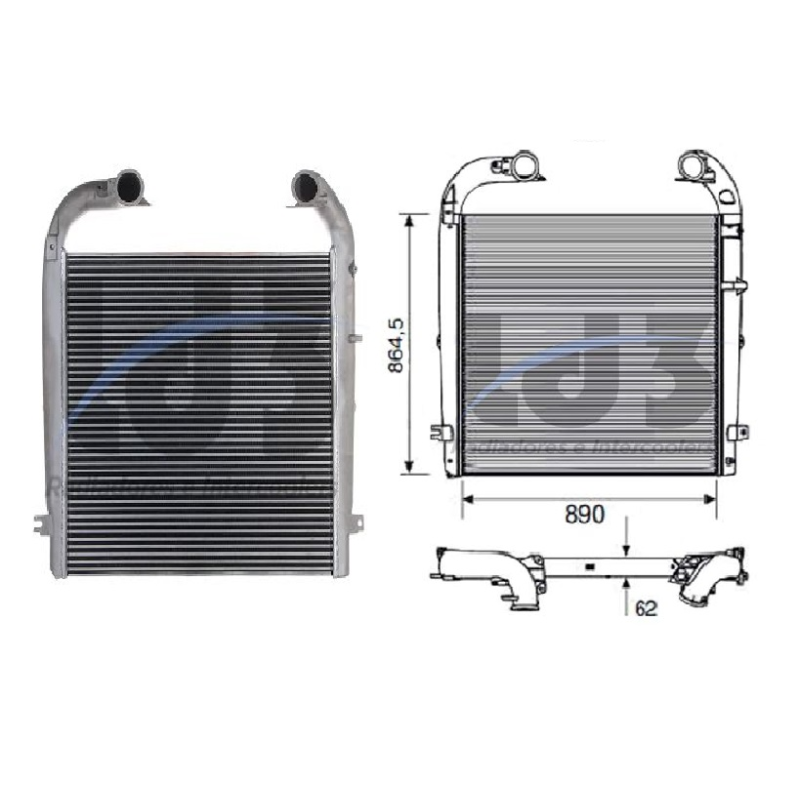 Intercooler Scania Ld3