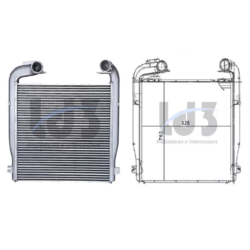 Intercooler Scania***