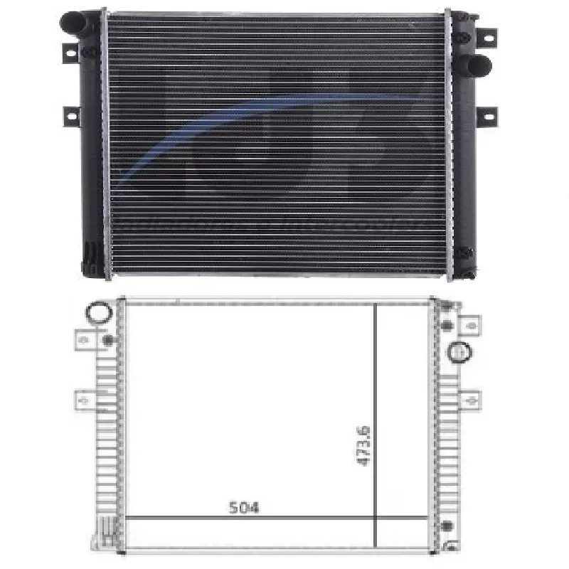 Radiador Agua Mb S/lateral***