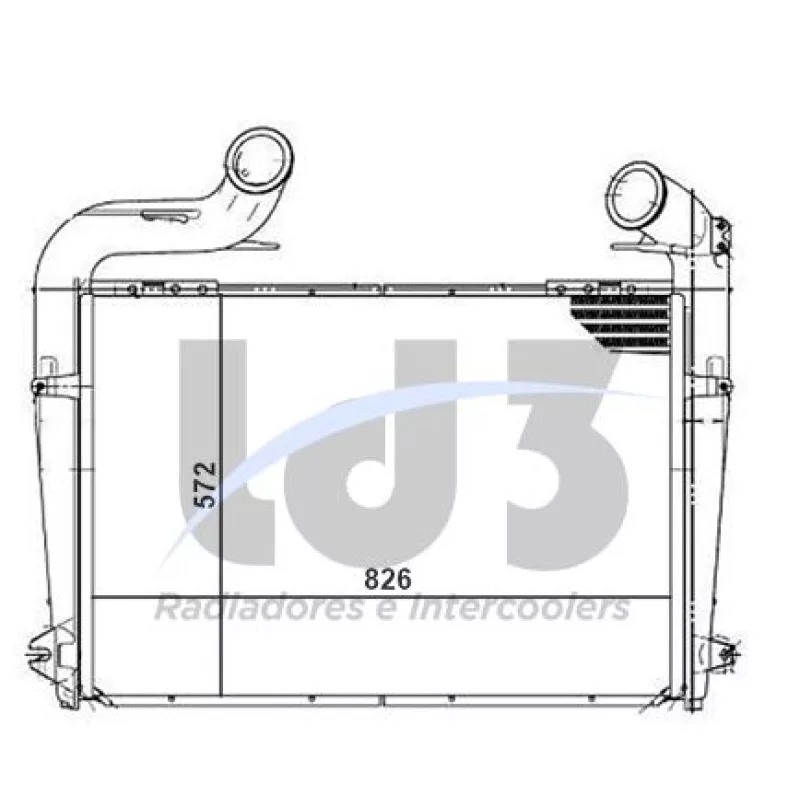 Intercooler Scania