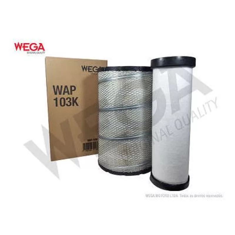 Filtro Ar Wega Wap103k***