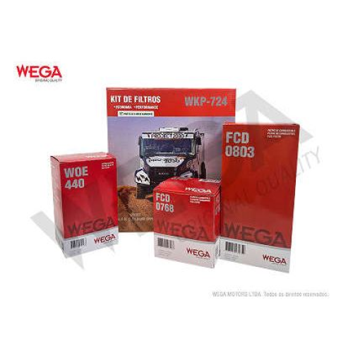 Kit Filtro Mb Accelo/atego Wega Wkp724 Wega