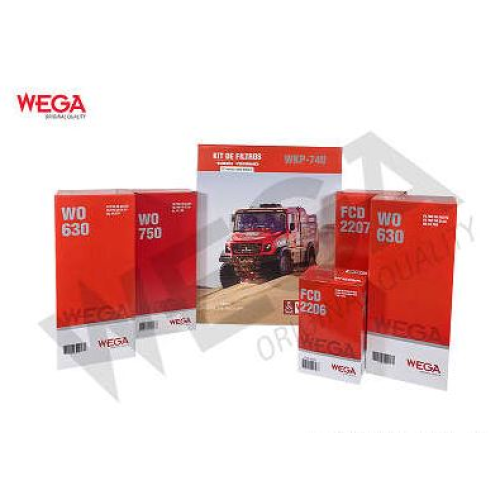 Kit Filtros Volvo Fh 2003 A 2006 Wega Wega