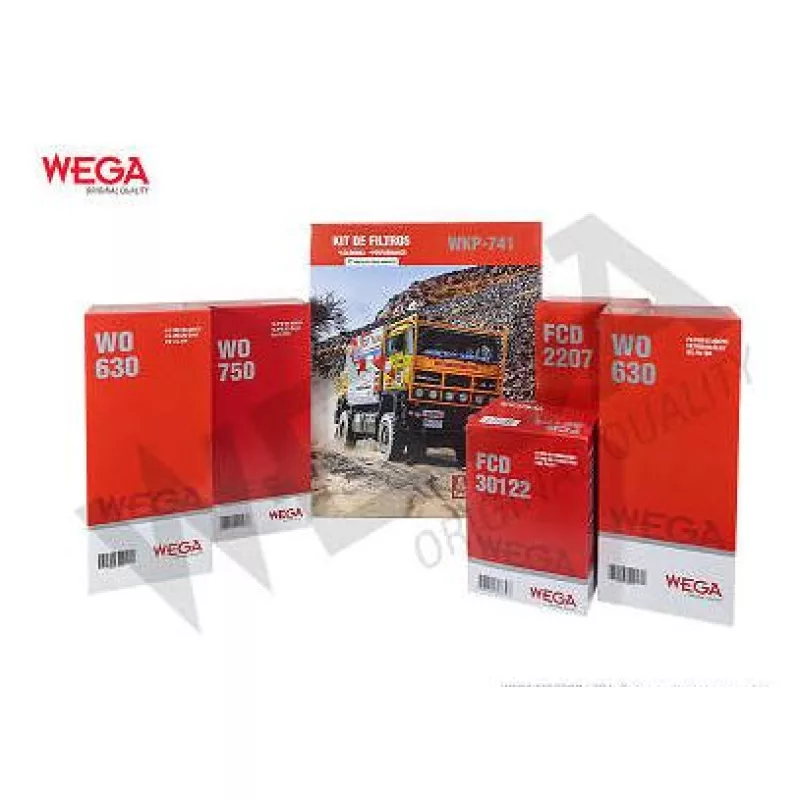 Kit Filtro Volvo Fh 2007 A 2014 Wega***