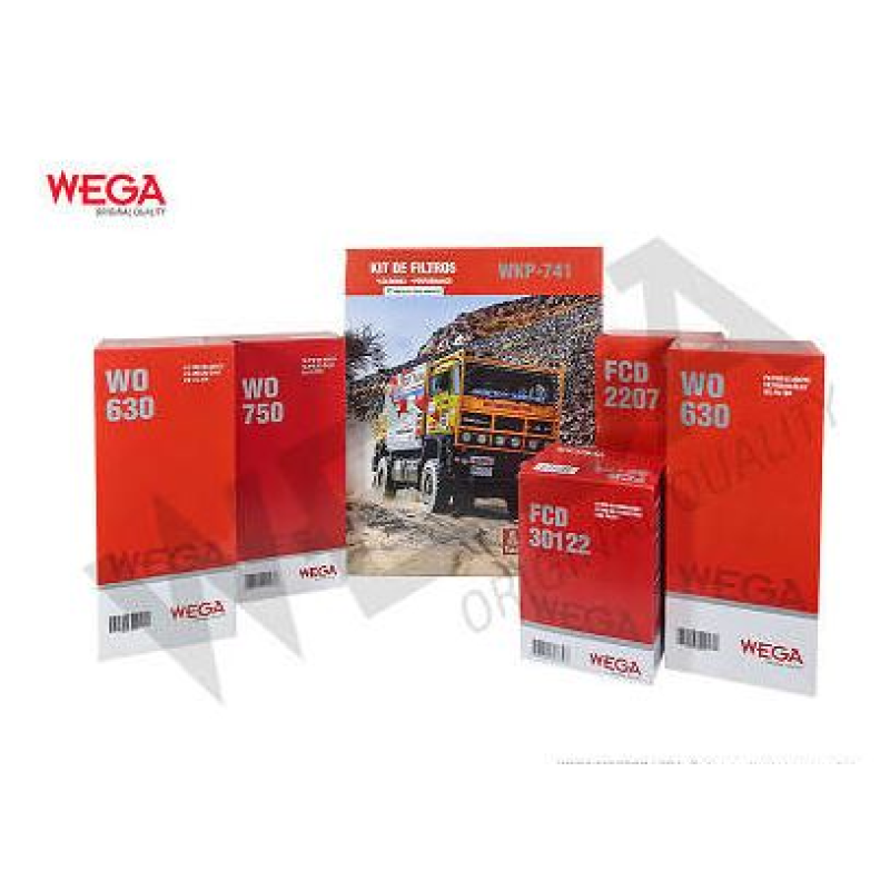 Kit Filtro Volvo Fh 2007 A 2014 Wega Wega