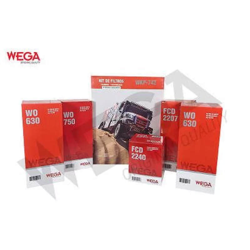 Kit Filtros Volvo Fh 2015 A 2024 Wega