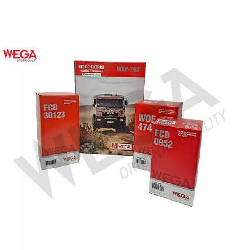 Kit Filtro Man Tgx 2012 A 2017 Wega***