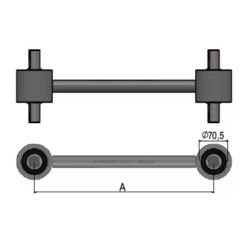 Braco Tensor Fixo Guerra 441mm