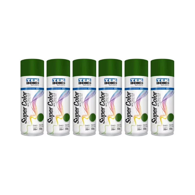 JOGO DE TINTA VERDE METÁLICO