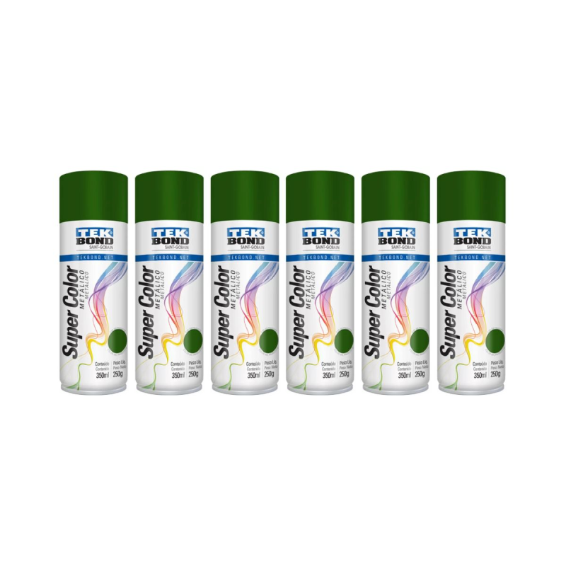 JOGO DE TINTA VERDE METÁLICO